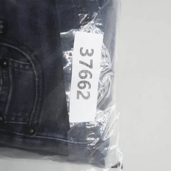 R13 Boy Straight Jeans in Strummer Black Size 24 - Picture 12 of 12